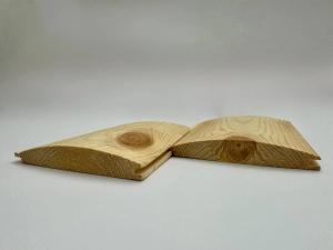 Deska elewacyjna 19x108mm pióro-wpust Półokrągła