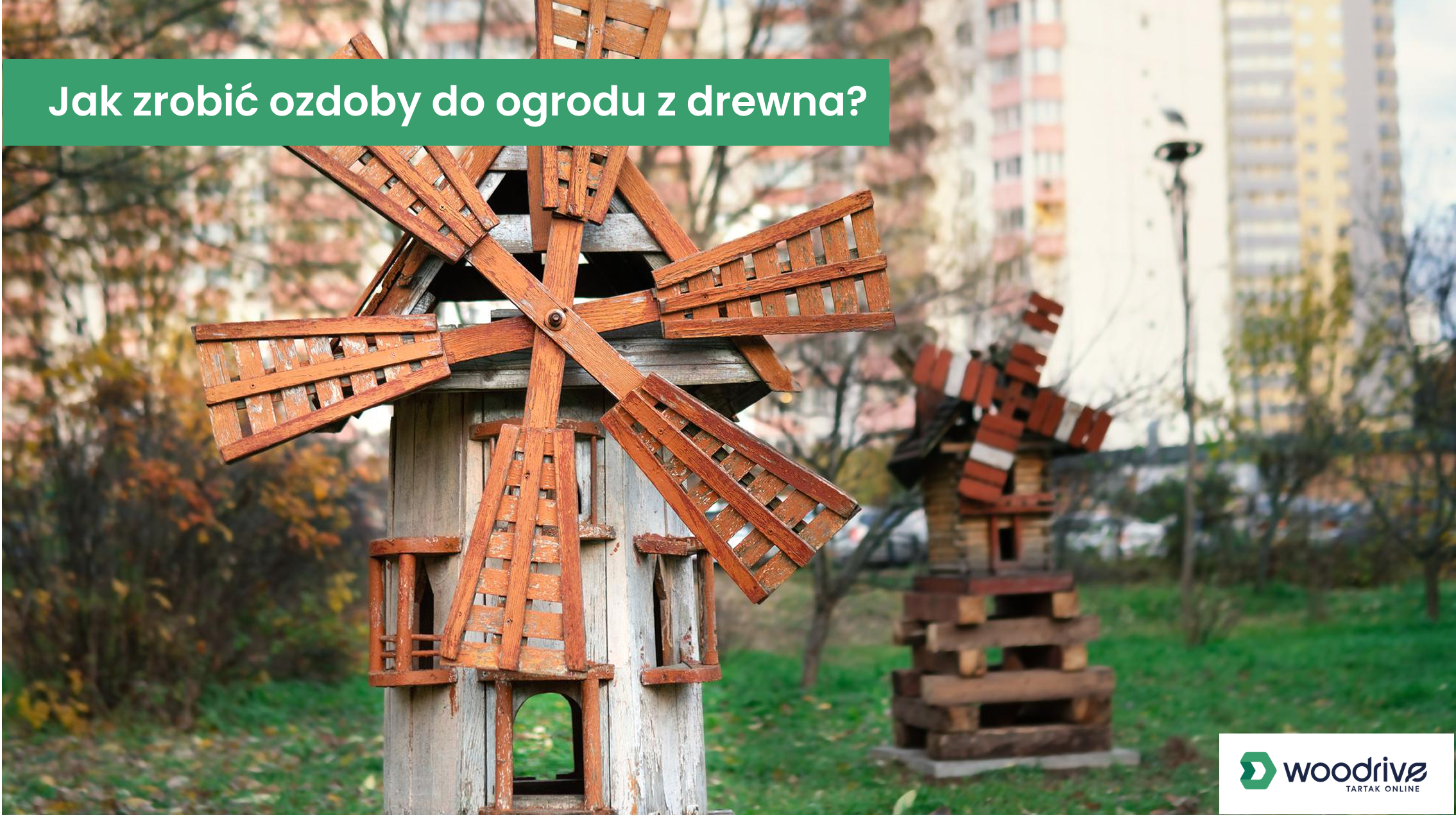 Jak zrobić ozdoby do ogrodu z drewna – podpowiadamy